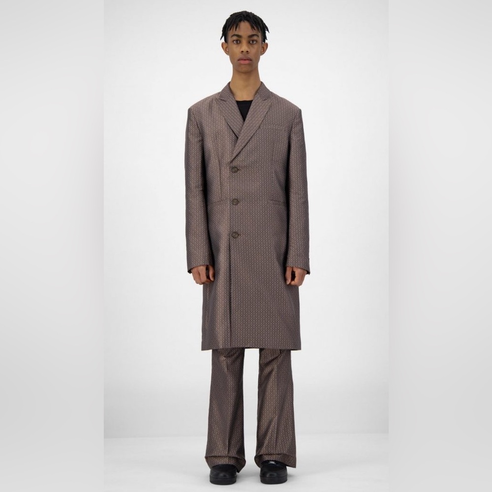 NEW Daily Paper Brown Kayson Coat Brown, Mens Jackets Size L New w/Tag $175 - Picture 2 of 7